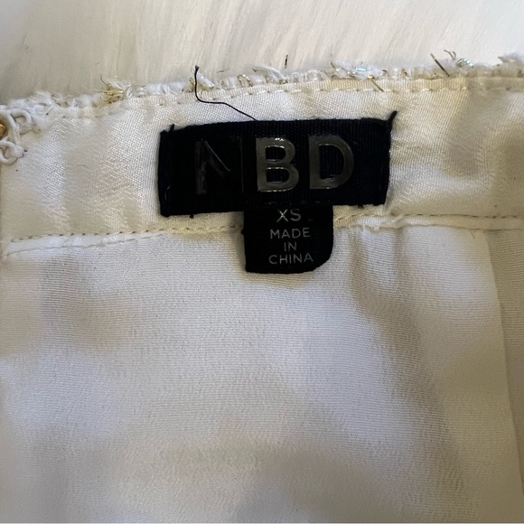 NBD Gold and White Skirt - Picture 6 of 8